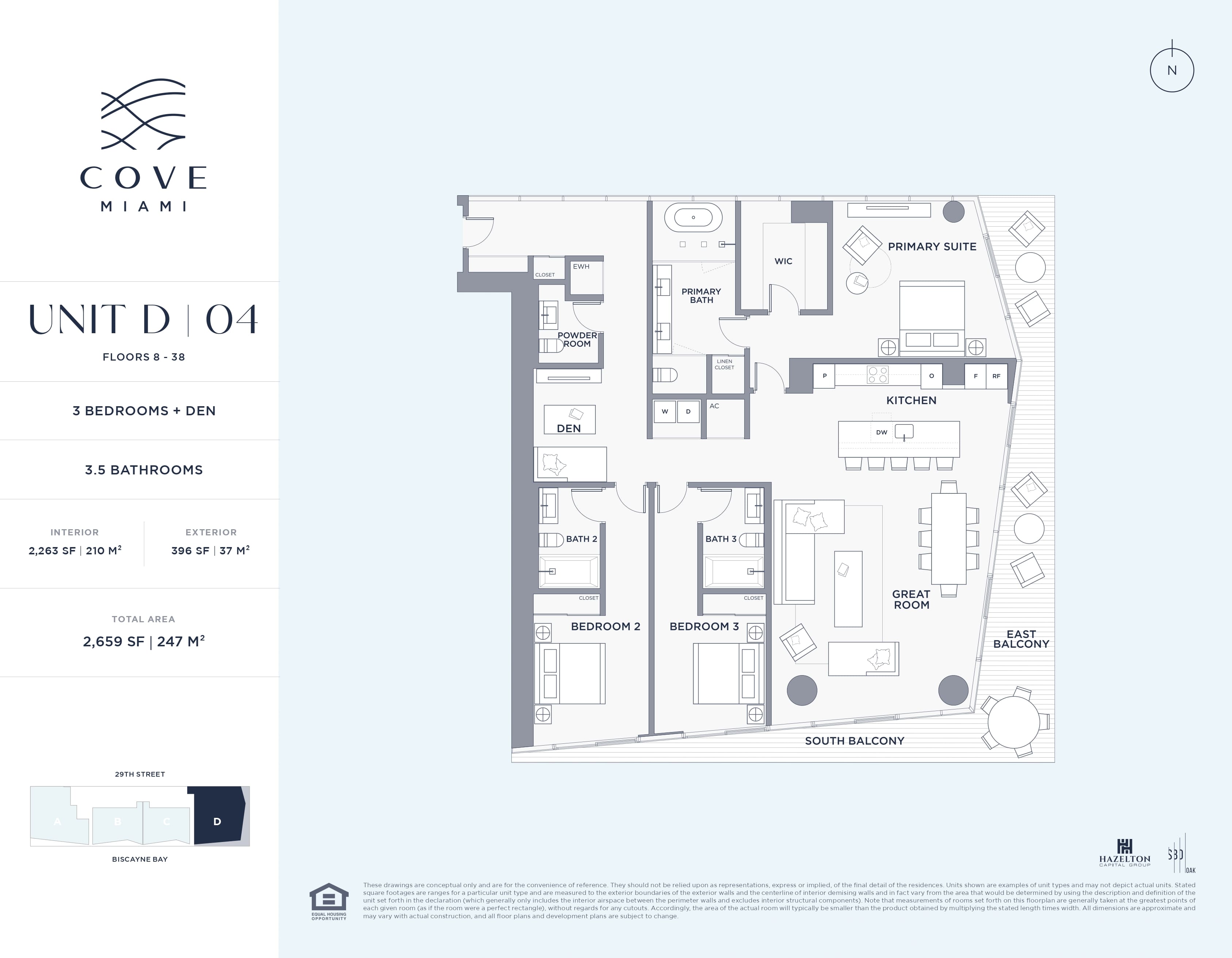 UNIT D 04 - FLOOR PLANS 8-38